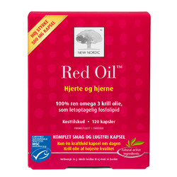 Red Oil omega-3 krill olie