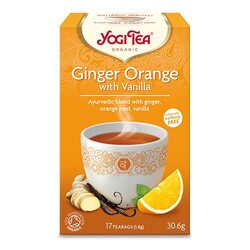 Yogi Tea  Ginger orange with vanilla