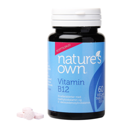 Vitamin B12 Vegan smeltetablet