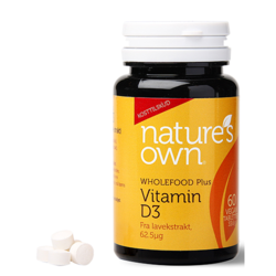 Vitamin D3 vegan udvundet af lavekstrakt