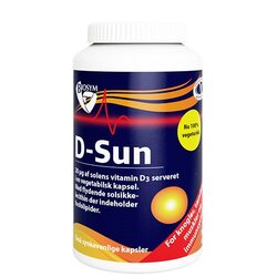 D-Sun 20 mcg D-vitamin Vegetabilsk .kap