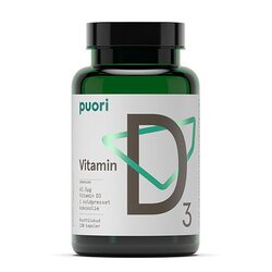 Vitamin D3 62,5mcg i kokosolie Puori