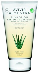 AVIVIR Aloe Vera Sun Lotion SPF 15 70%